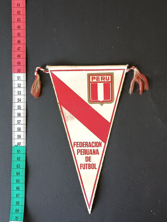 gagliardetto Pennant calcio Federacion Peruana de Futbol