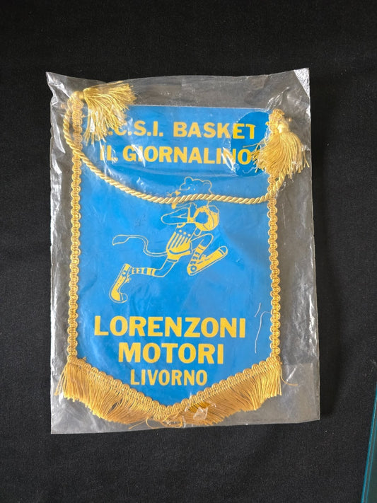 Gagliardetto Pennant  basket il giornalino lorenzoni motori