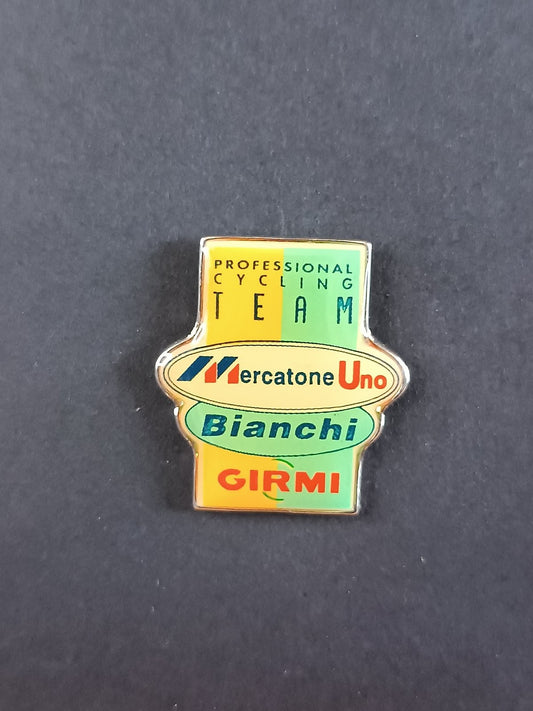 Pins Spilla Badge ciclismo Mercatone Uno Bianchi