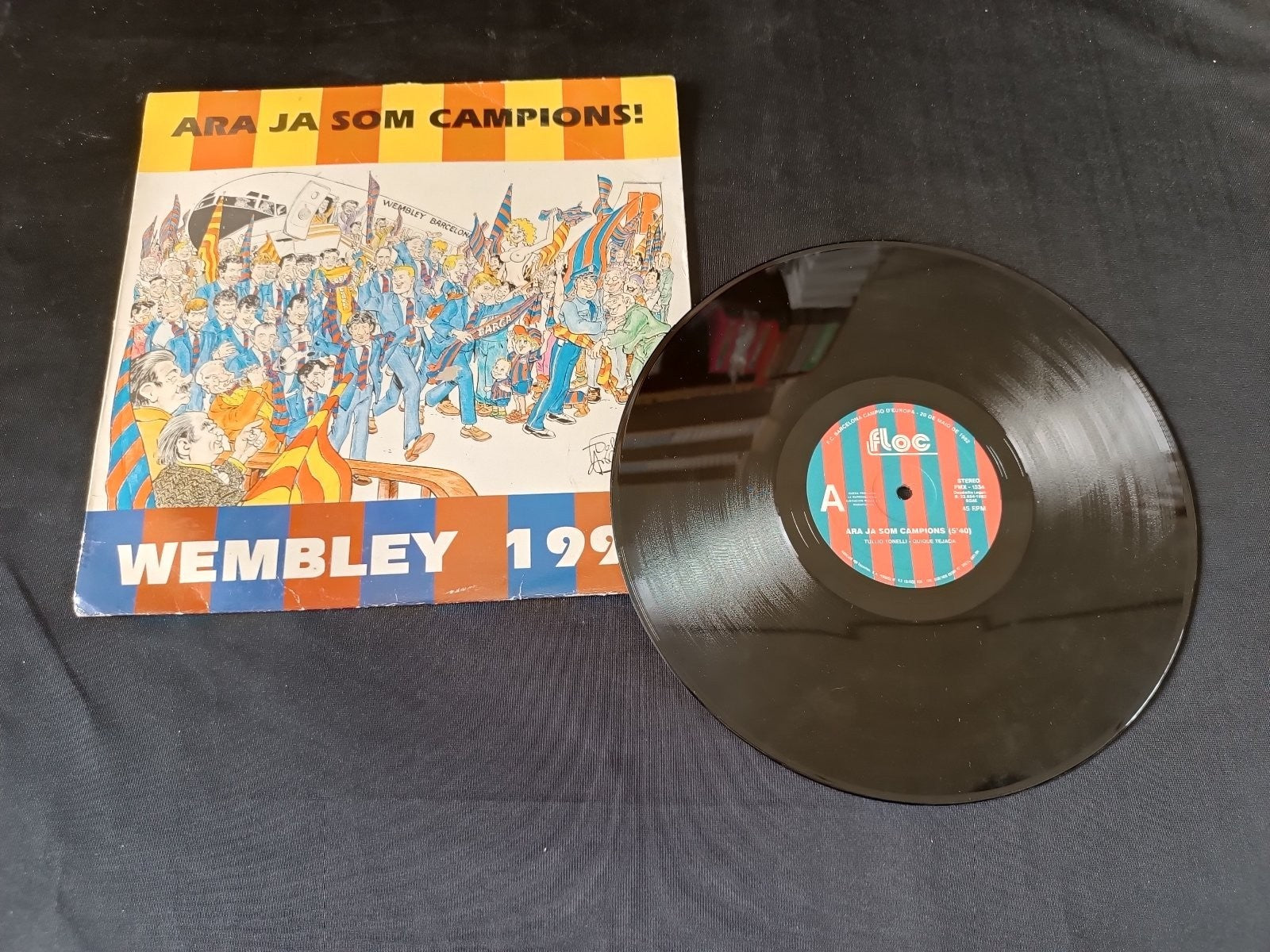 disco 33 giri ara ja som campions wembley barcelona campio europa 1992