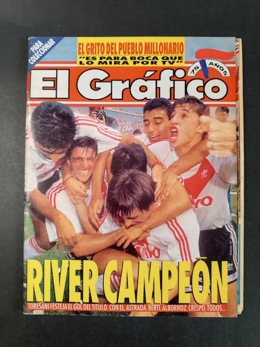 Rivista EL GRAFICO numero 3885 anno 1994 - Toresani (con poster)