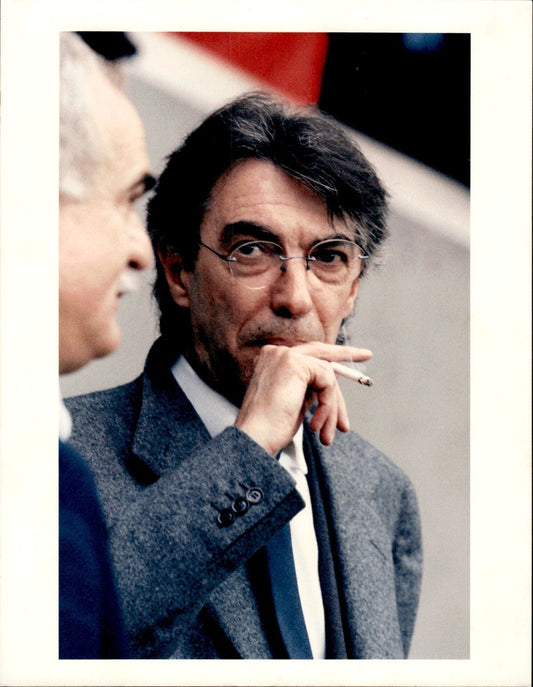 fotografia originale Inter Presidente Massimo MORATTI  3