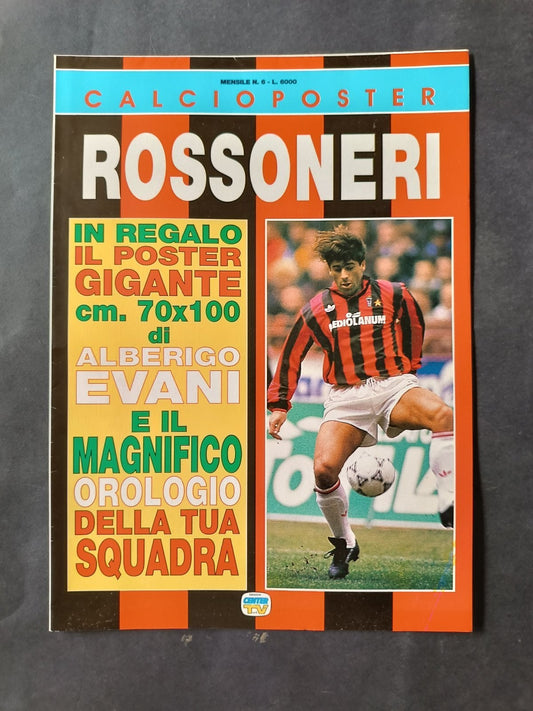 rivista Calcioposter mensile numero 6 Evani