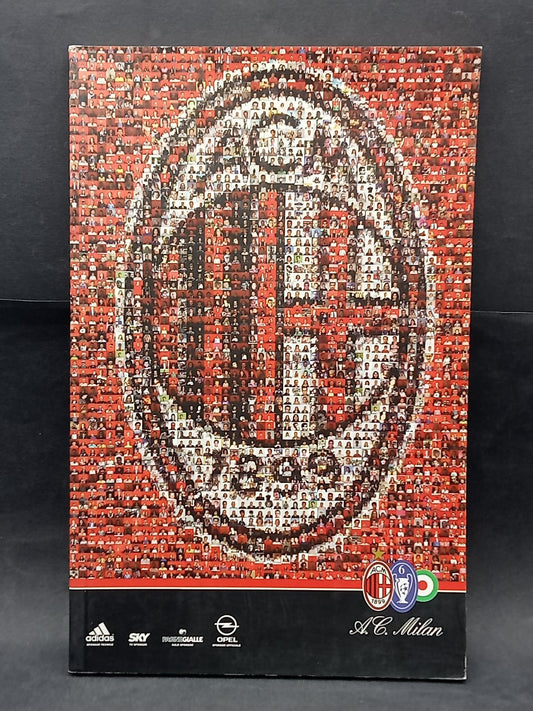 Libro adidas sky fy sponsor opel sponsor ufficiale 1899 Milan