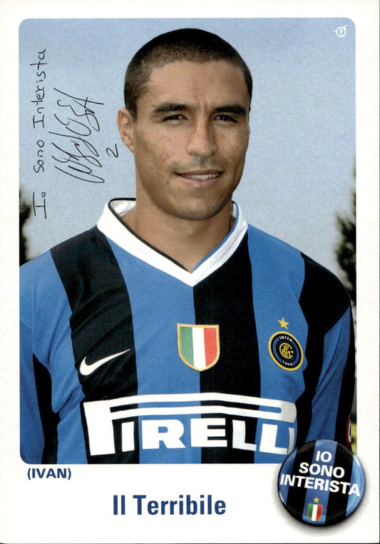 cartolina calciatori Io sono interista Cordoba