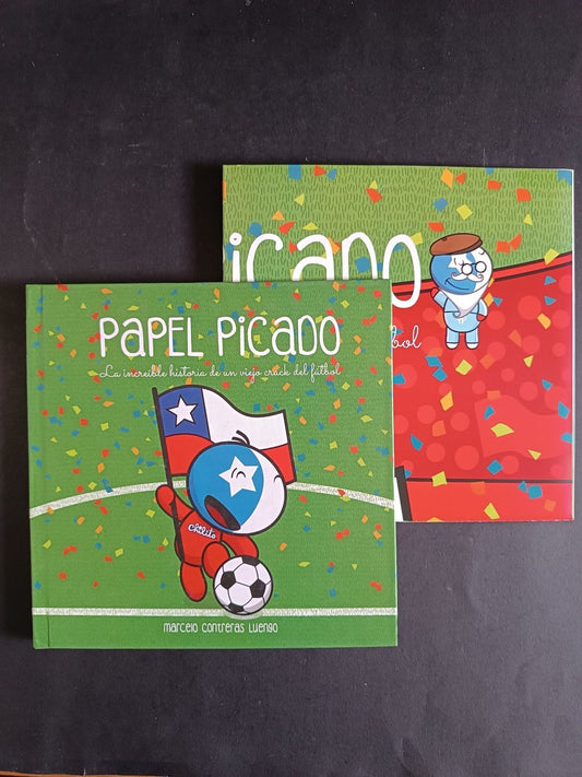 libro Papel Picado Las incredibiles historia de un viejo creck del futbol