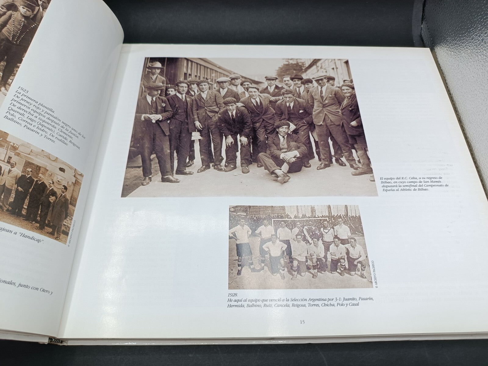 Libro Hombres y Maquinas Celta Vigo 1992
