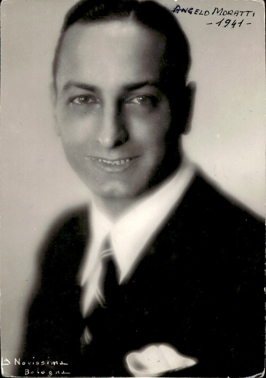 Fotografia Angelo Moratti 1941 per Carlo Rizzi
