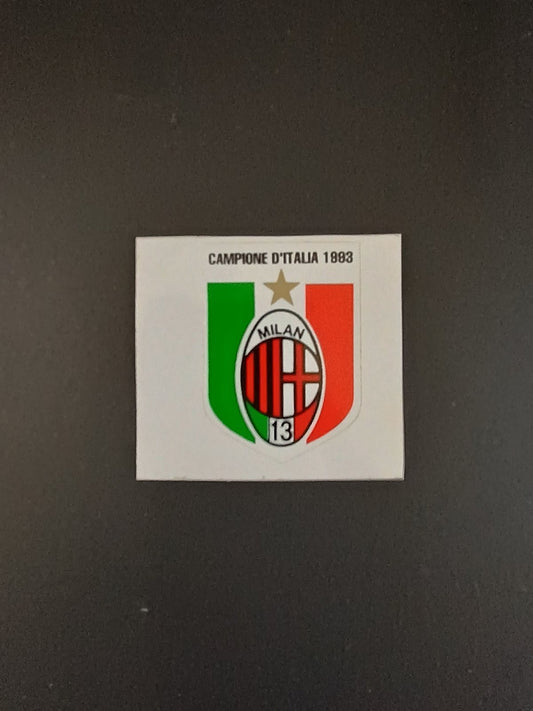 Adesivo MILAN - 13smo Campione d'Italia 1993