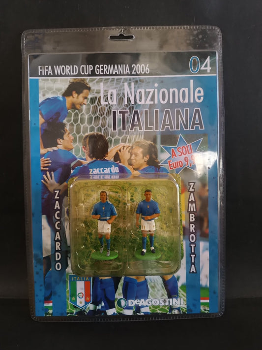 Action Figure Nazionale Italiana DeAGOSTINI Germania 2006-04 Zambrottta,Zaccardo