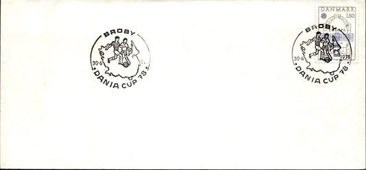 busta primo giorno Broby Dania Cup 1978