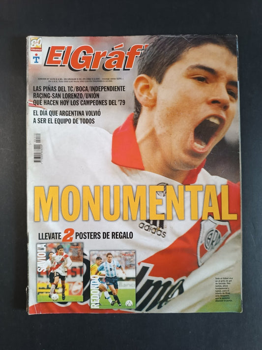 Rivista EL GRAFICO numero 4170 anno 1999 - Saviola (con 1 poster)