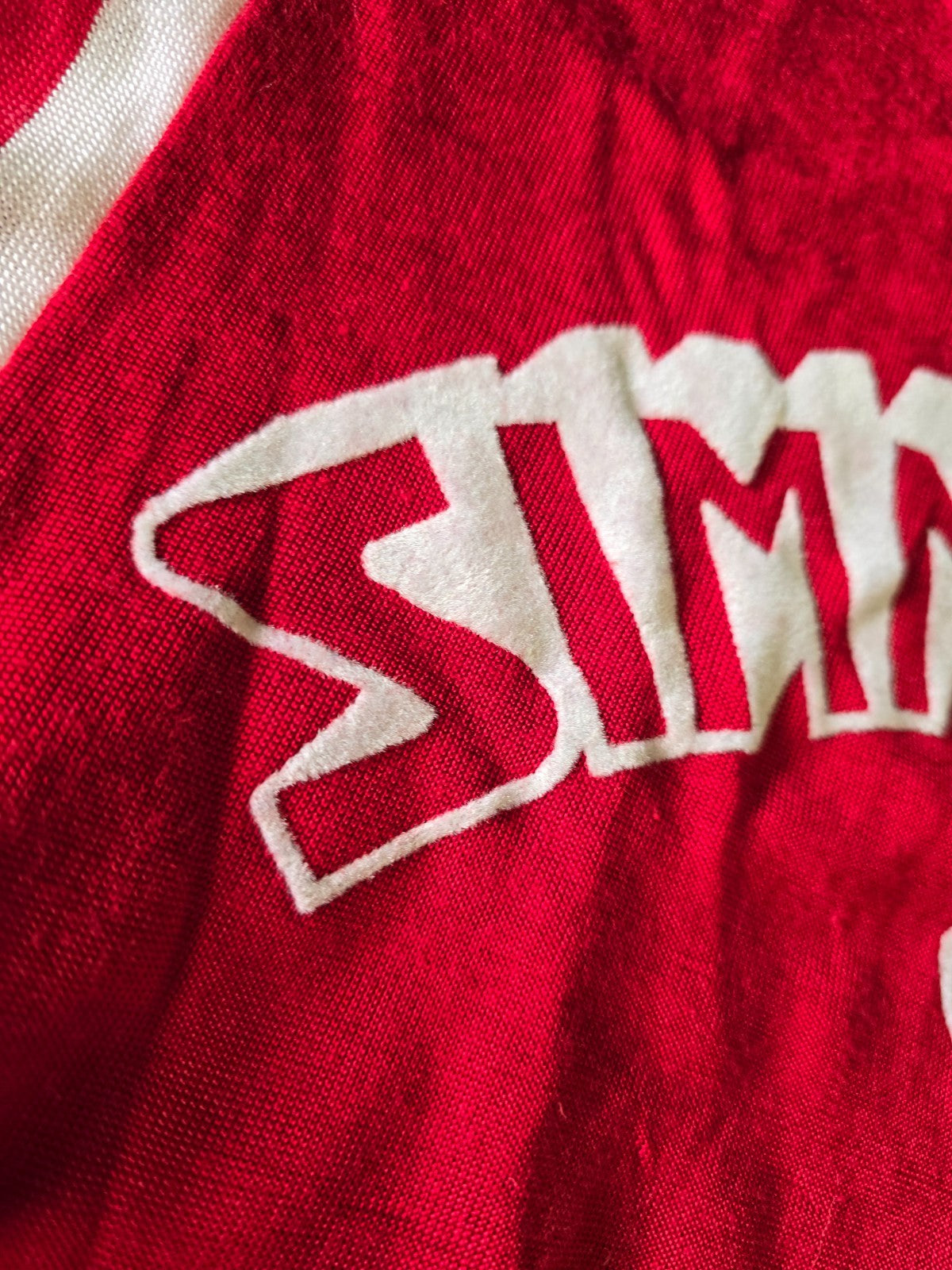 TSHIRT SIMMENTHAL Olimpia Basket Milano originale dell'epoca