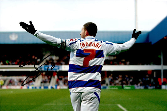 fotografia foto picture signed autografata  Adel Taarabt Queens Park Rangers