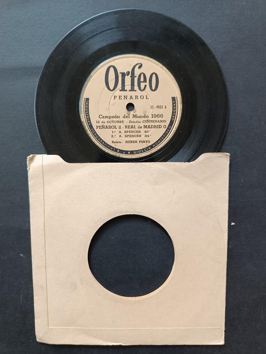 Vinile 45 giri CAMPEON DEL MUNDO 1966