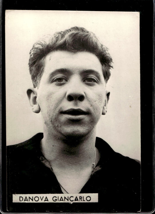 cartolina postcard calcio Milan Giancarlo Danova