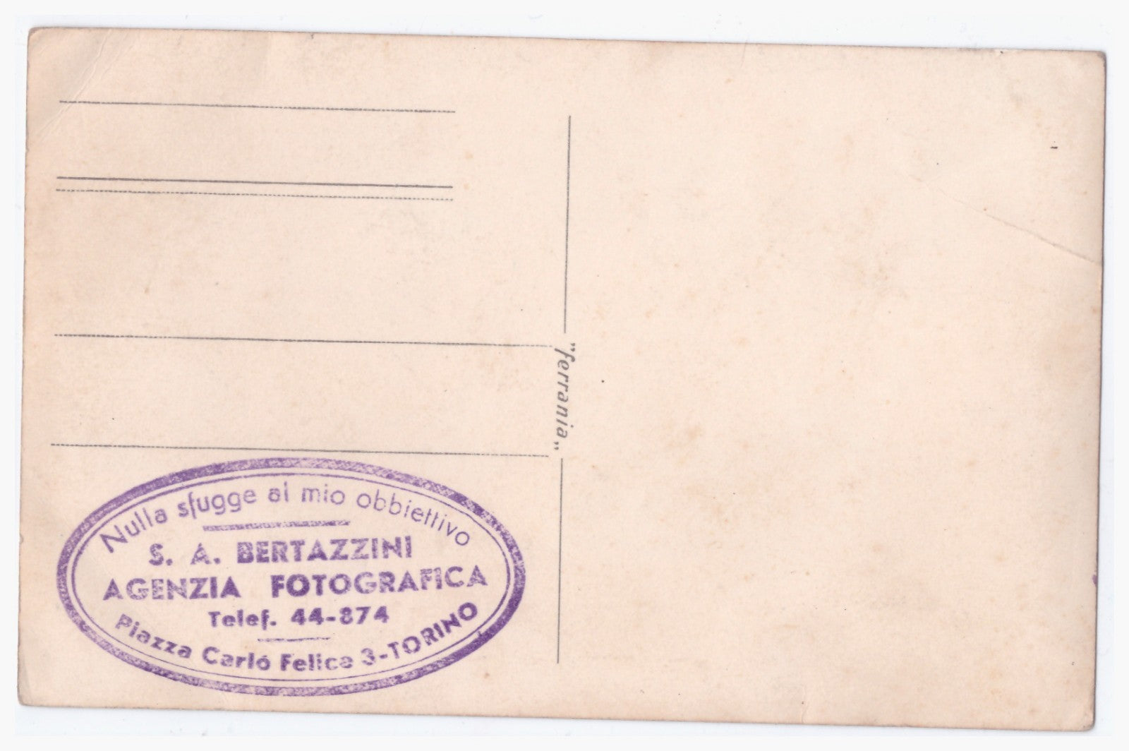 F.C. TORINO  foto originale Bertazzini formazione 1940/41 ben conservata