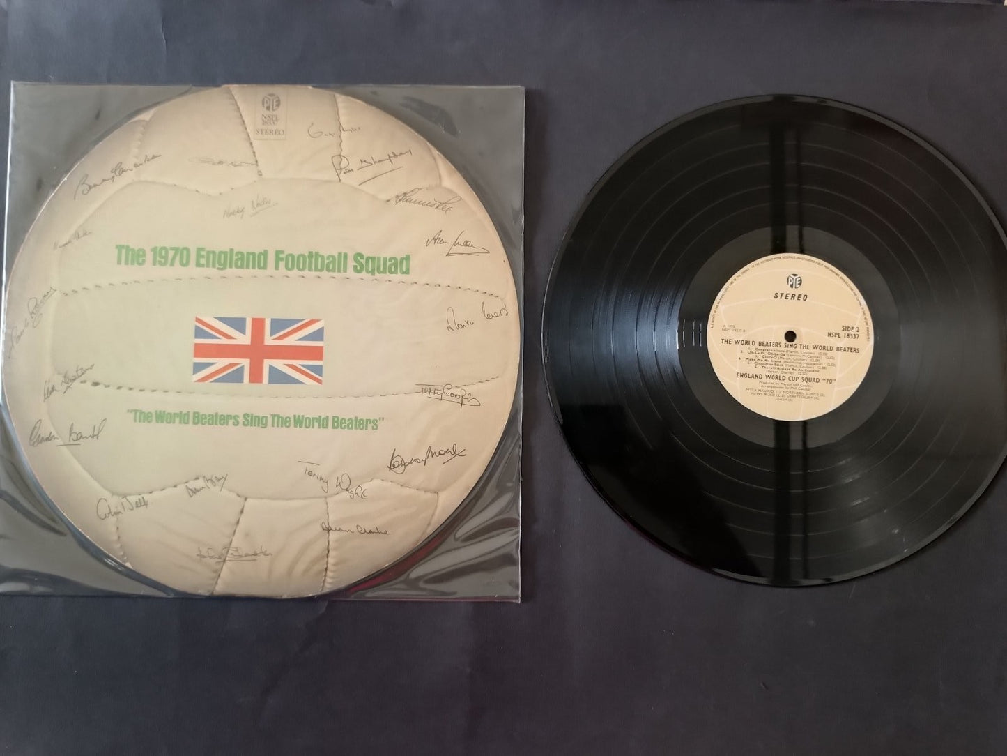 Disco Stereo Kanister The 1970 England Football Squad The World Beaters Sing