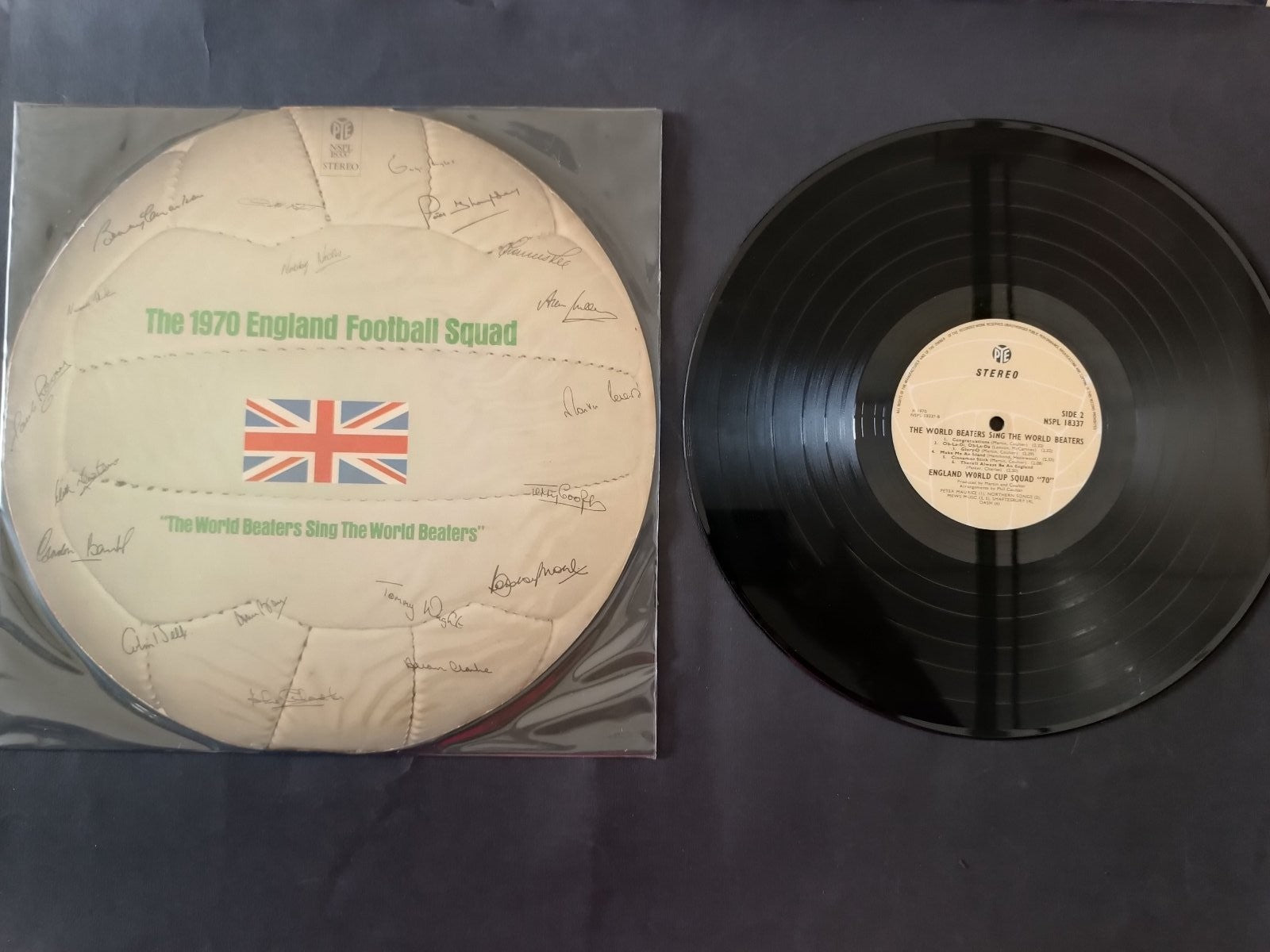 Disco Stereo Kanister The 1970 England Football Squad The World Beaters Sing