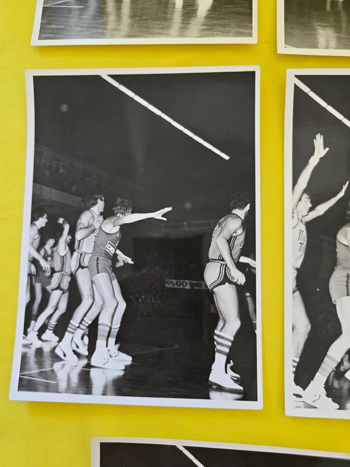 Basket Cinzano Milano Olimpia - Fernet Tonic Bologna lotto foto incontro anni 70