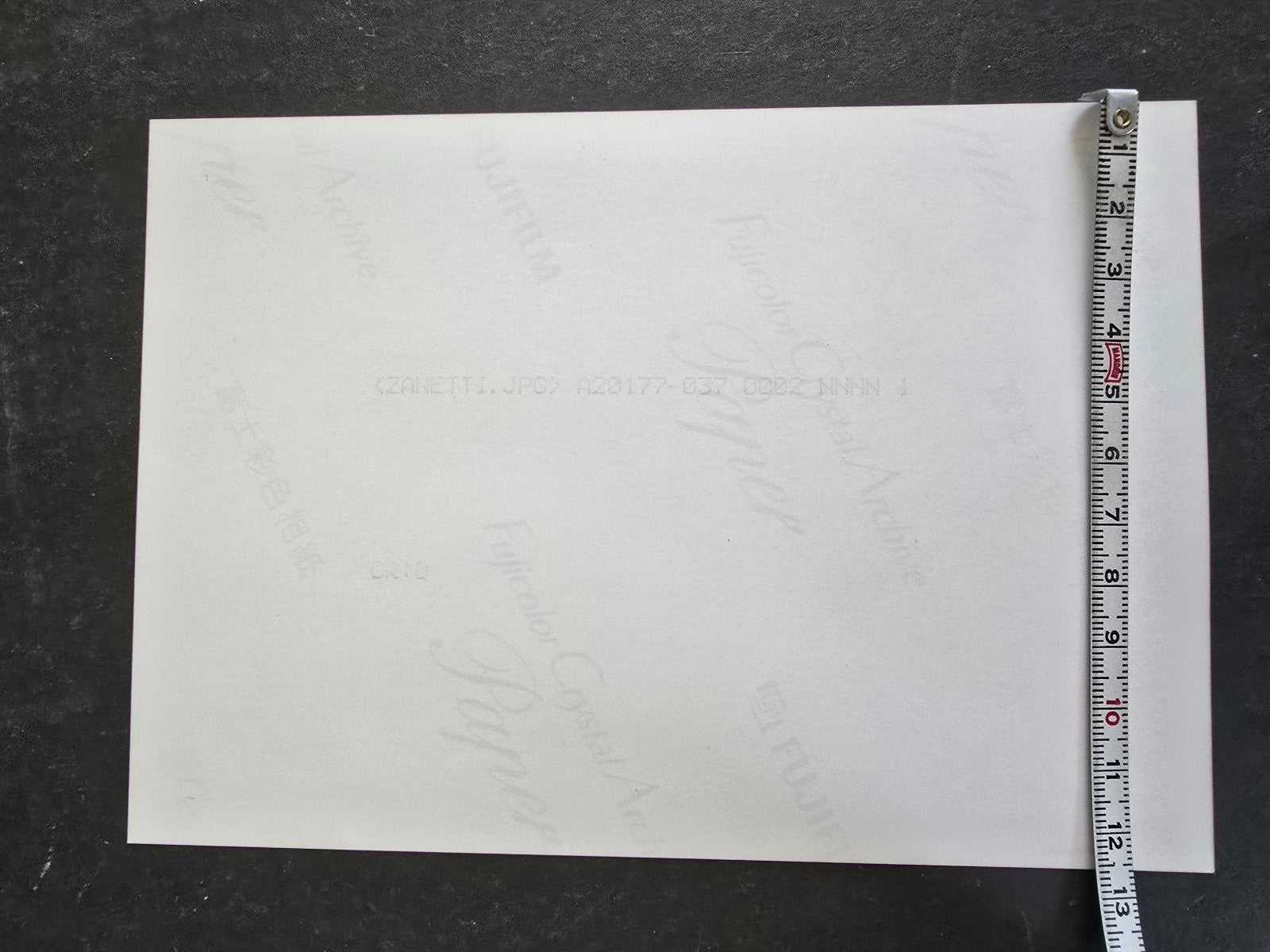 Autografo autograph originale su foto Cristiano ZANETTI