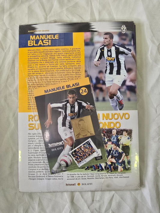 medaglia Juventus per sempre Tuttosport Bolaffi nr 24 Blasi sigillata
