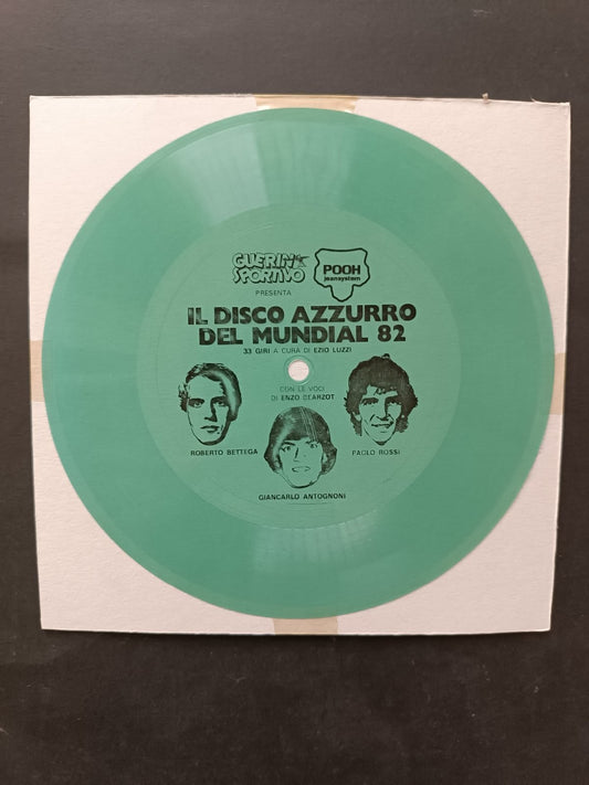 Vinile 45 giri GUERIN SPORTIVO il disco azzurro del mundial 82