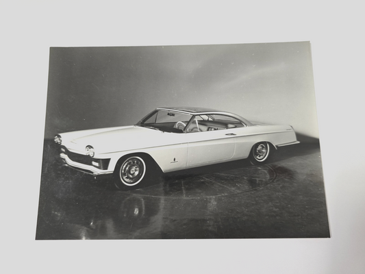 FOTO originale 1959 Cadillac Starlight coupè PININFARINA 177x127 mm fronte