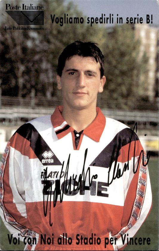 cartolina calciatori autografata in originale Giocatore dell' A.C. Carpi 11