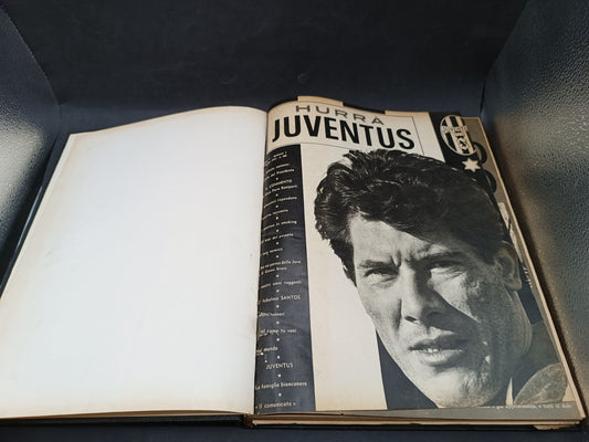 Annata rilegata rivista Hurra Juventus anno 1963