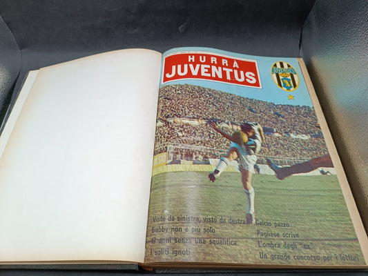 Annata rilegata rivista Hurra Juventus anno 1966