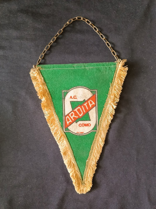 Gagliardetto Pennant A.C. Ardita Como Italia Vintage