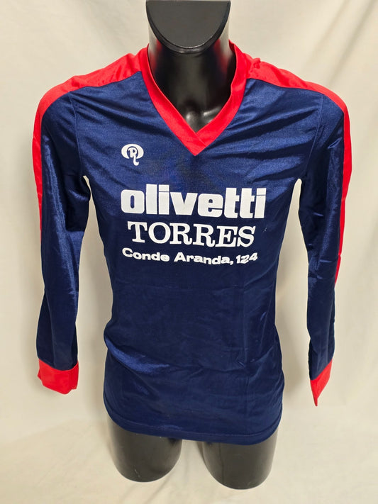 maglia Vintage ressy OLIVETTI football nr 10 TORRES CONDE ARANDA 124 tg m