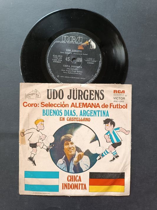 Vinile 45 giri BUENOS DIAS ARGENTINA