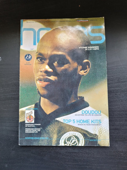 programma calcio Wycombe Wanderers 12  2001