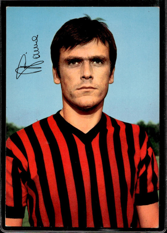 cartolina postcard Calcio Milan Angelo Paina