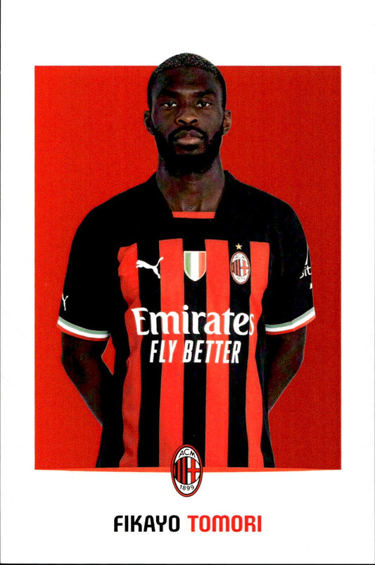 cartolina postcard Calcio Milan 2022/23 - Tomori