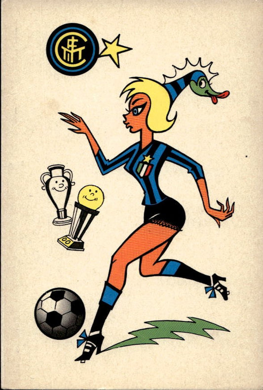 Cartolina Imperia Pin-up Inter