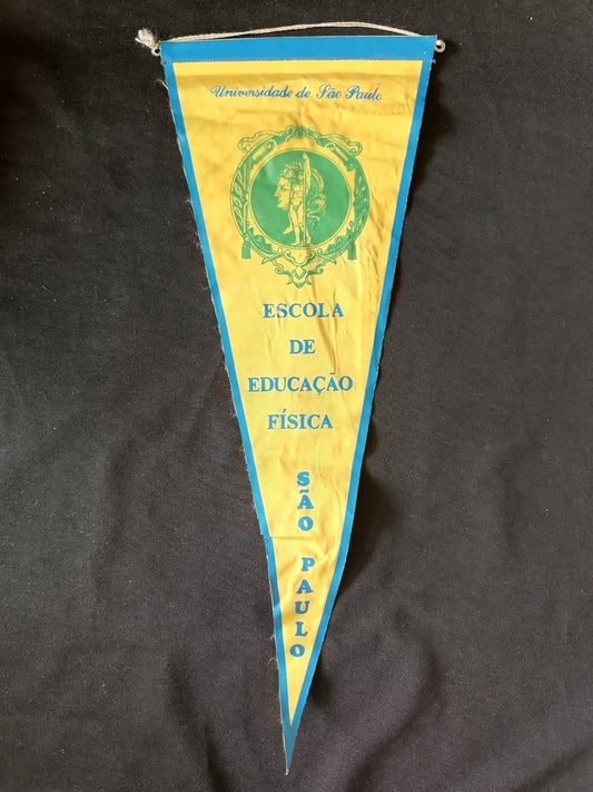 Gagliardetto Pennant Escola de Educa��o F�sica Universidade de S�o Paulo Brasile