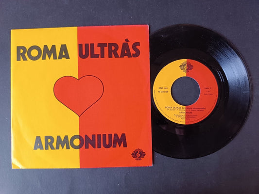 Vinile 45 giri ROMA ULTRAS ARMONIUM