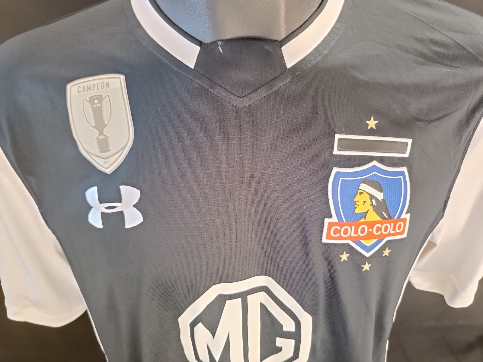 Maglia Football Under Armour  Club  Colo-Colo Chile  tg XL  217/18  Orion 1