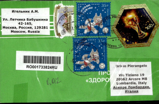 busta primo giorno Moskov Russia