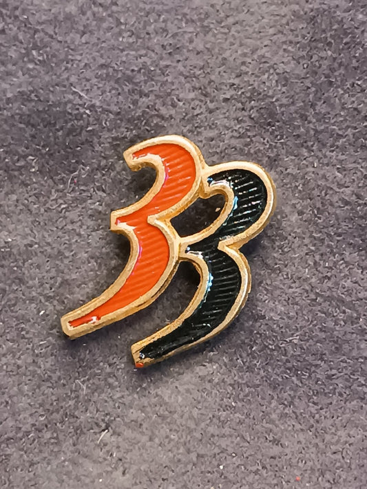 Old Pins Pin Badge Spilla A.C.Milan 33 ROSSONERO senza ferma piedino 418