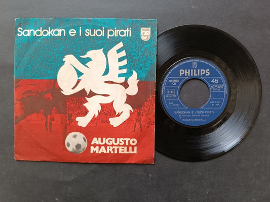 Vinile 45 giri SANDOKAN EI SUOI PIRATI Genoa