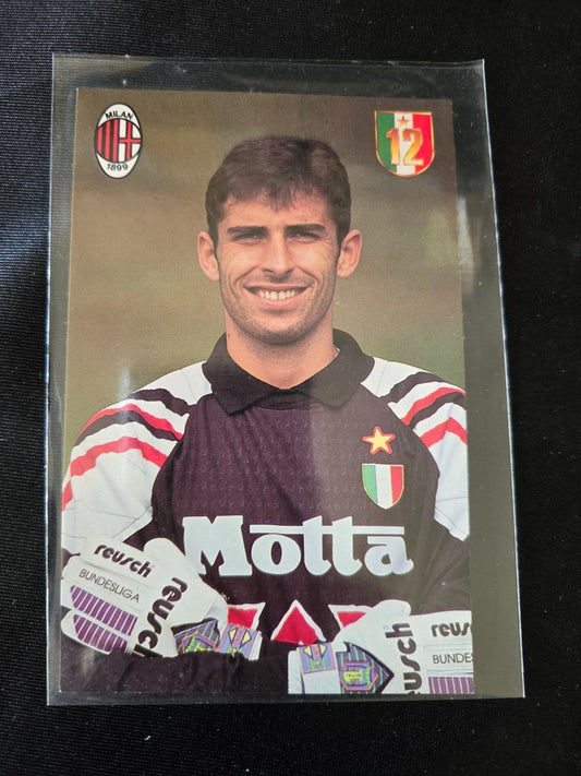 A.C. Milan 1899  cartolina  con annullo 12� scudetto 1991/92 Francesco Antonioli