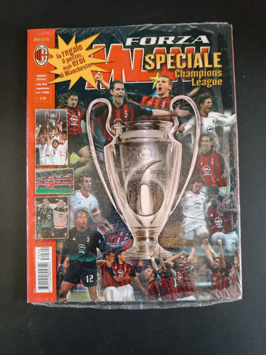 rivista FORZA MILAN - anno 2003 - n 5 supplemento Champions (blisterato)