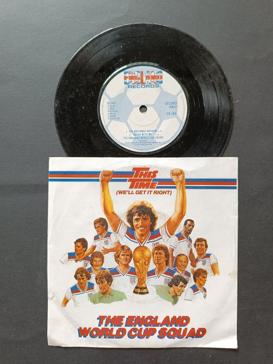Vinile 45 giri England World Cup Squad
