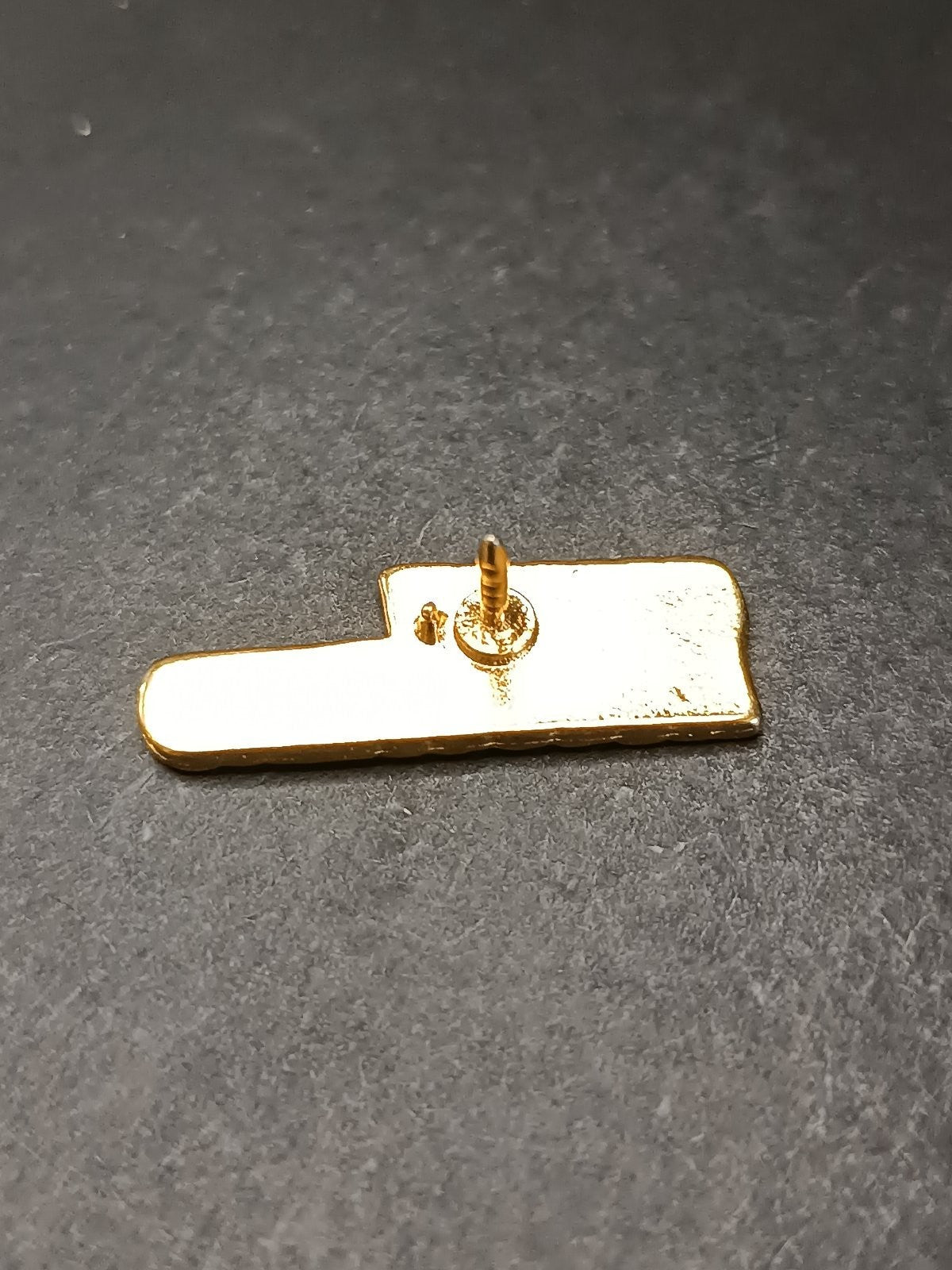 Old Pins Pin Badge Spilla A.C.Milan cuore rossonero scritta no ferma piedino 447