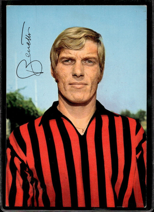 cartolina postcard Calcio Milan Romeo Benetti (2)
