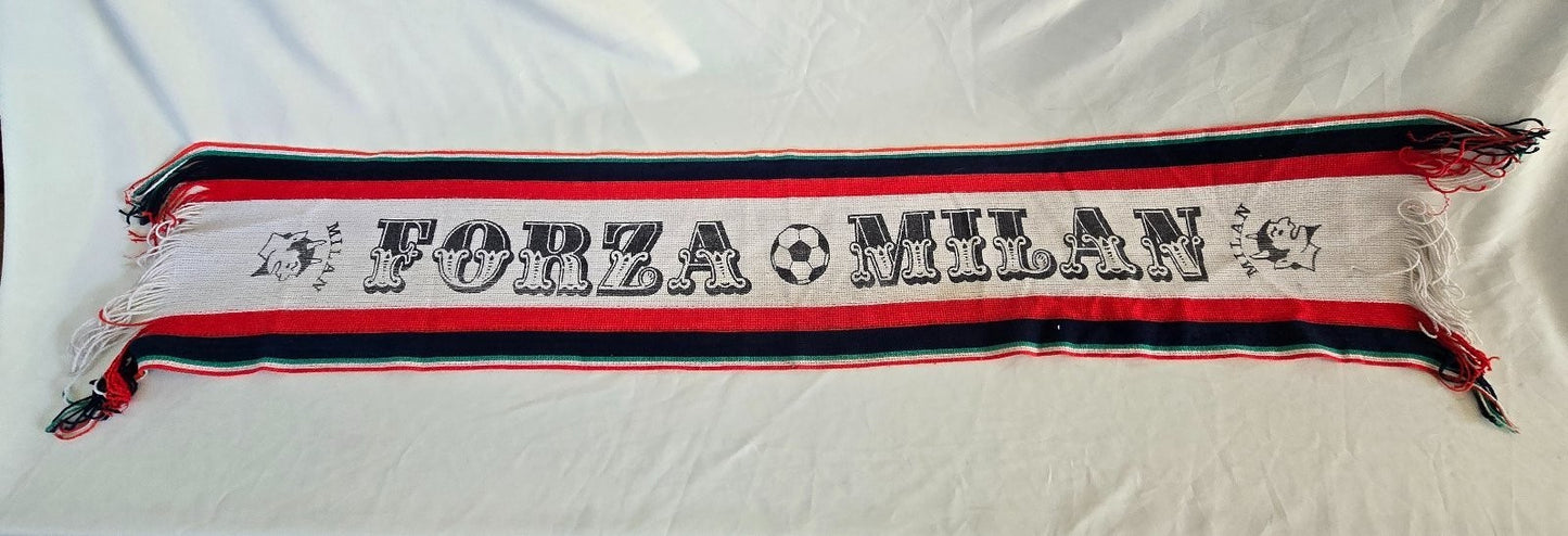 AC MILAN sciarpa scarf diavolo forza Milan (8)